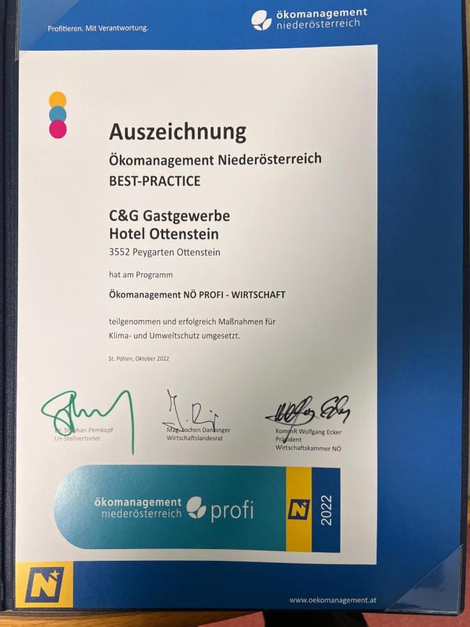 Hotel Ottenstein - Das Wohlfuehlhotel Rastenfeld Exterior foto